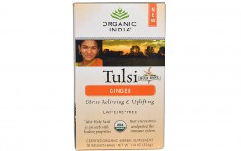 Organic India Tulsi Holy Basil Ginger  Box  32.4 grams